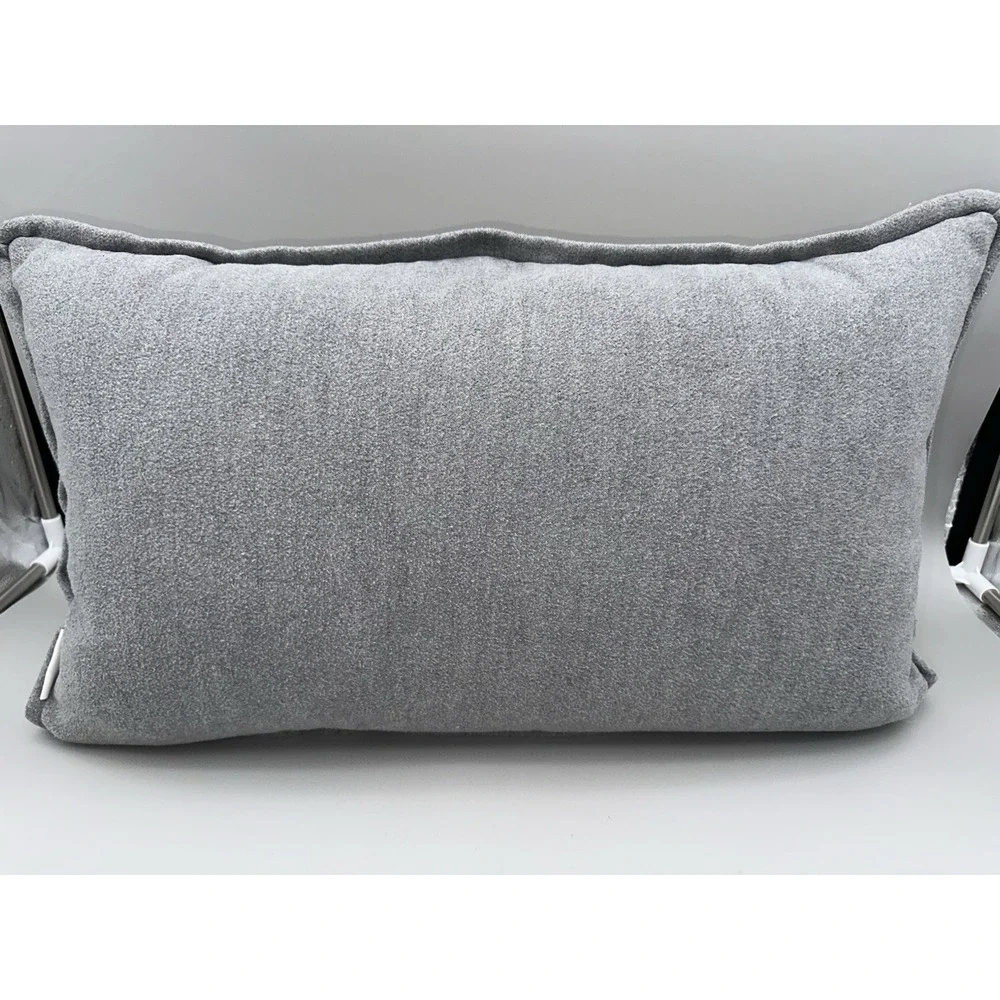 Aspen & Pine Ski Postcard Lumbar Pillow Cabin Lodge Winter Decor